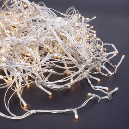 Brilagi - LED Venk. vánoční závěs 360xLED/8 funkcí 14m IP44 teplá bílá rampouchy