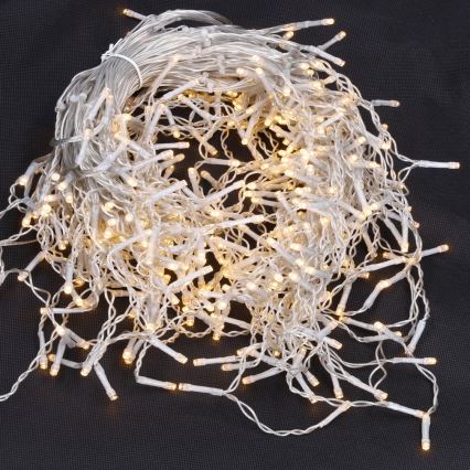 Brilagi - LED Venk. vánoční závěs 360xLED/8 funkcí 14m IP44 teplá bílá rampouchy