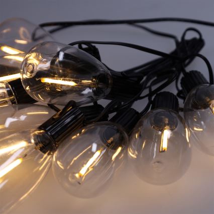 Brilagi - LED Venkovní dekorační řetěz 10xLED/3xAA 3,2m IP44 teplá bílá