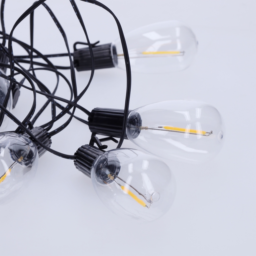 Brilagi - LED Venkovní dekorační řetěz 10xLED/3xAA 3,2m IP44 teplá bílá