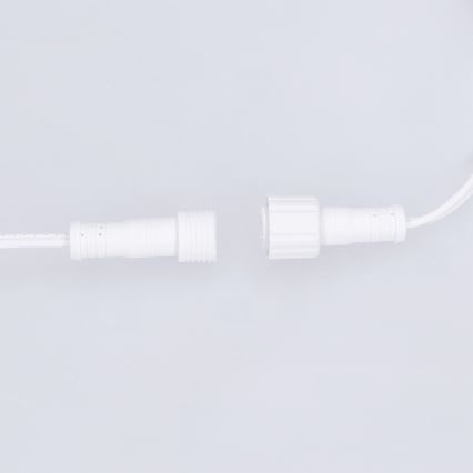 Brilagi - LED Venkovní dekorační řetěz GIRLANDA 25xE12/0,8W/230V 20m bílá IP44 teplá bílá