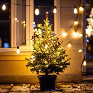 Brilagi - LED Venkovní  girlanda 10xLED/3xAA 3,2m IP44 teplá bílá