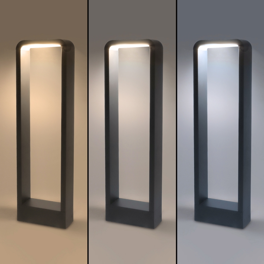 Brilagi - LED Venkovní lampa BARI LED/7W/230V 3000/4000/6000K antracit IP54 50 cm