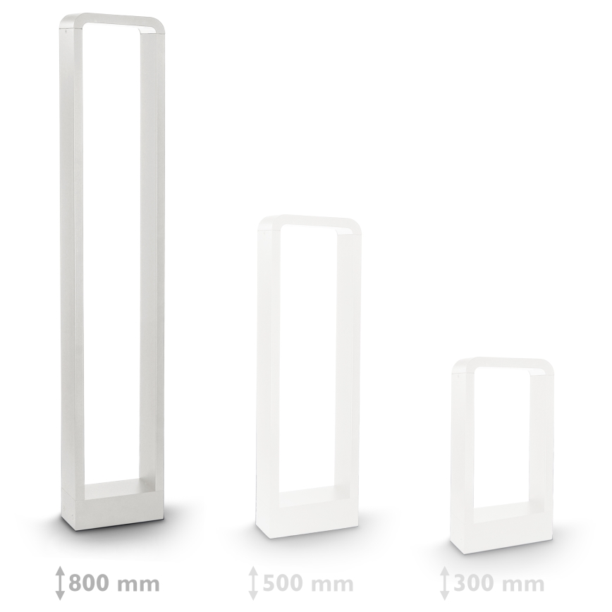 Brilagi - LED Venkovní lampa BARI LED/7W/230V 3000/4000/6000K bílá IP54 80 cm