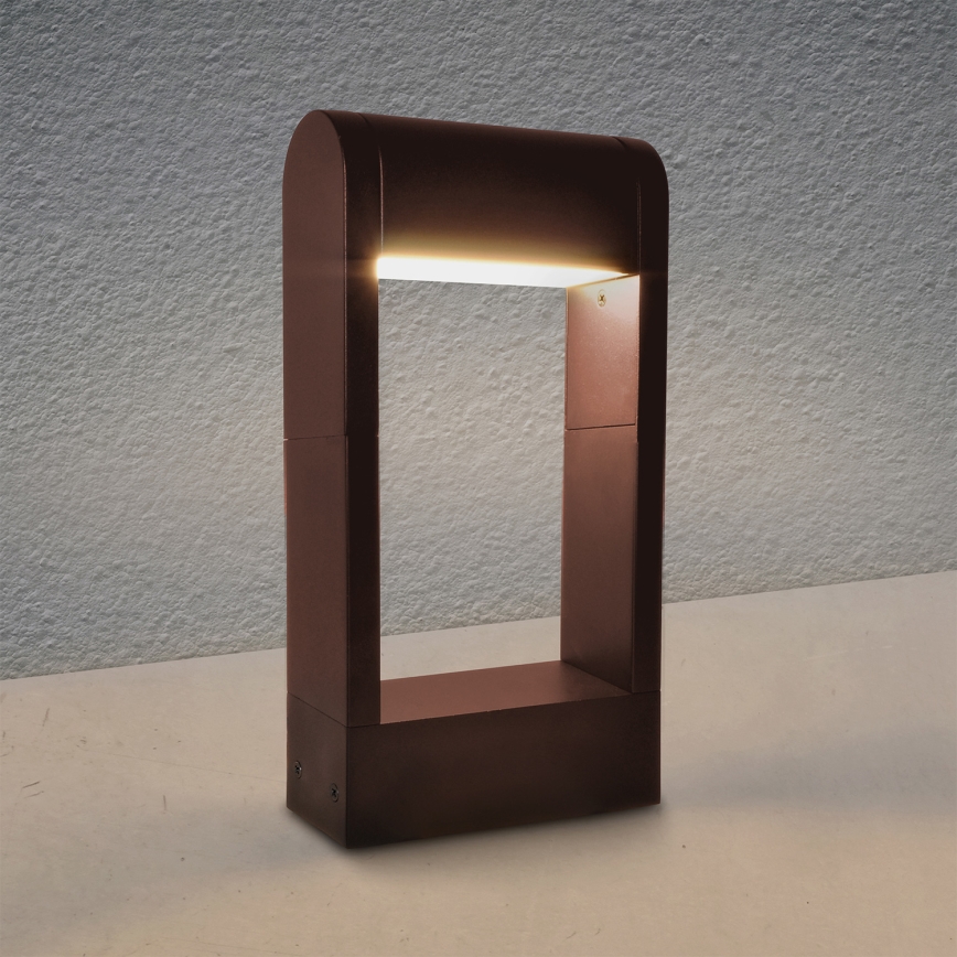 Brilagi - LED Venkovní lampa CROTONE LED/7W/230V hnědá IP54 30 cm