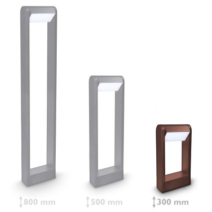 Brilagi - LED Venkovní lampa CROTONE LED/7W/230V hnědá IP54 30 cm