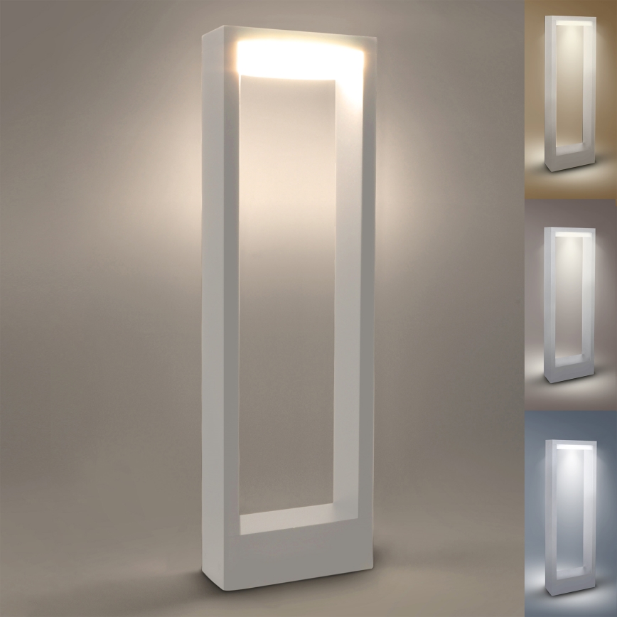 Brilagi - LED Venkovní lampa RAGUSA LED/7W/230V 3000/4000/6000K bílá IP54 50 cm