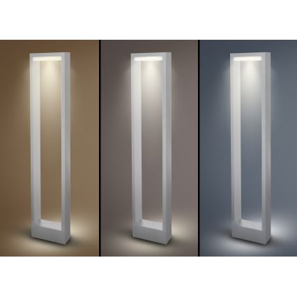 Brilagi - LED Venkovní lampa RAGUSA LED/7W/230V 3000/4000/6000K bílá IP54 80 cm