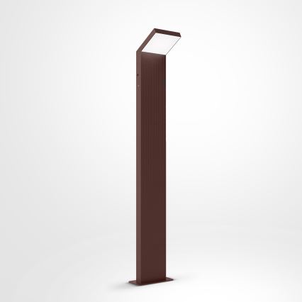 Brilagi - LED Venkovní lampa RIANO LED/8W/230V hnědá IP65 80 cm