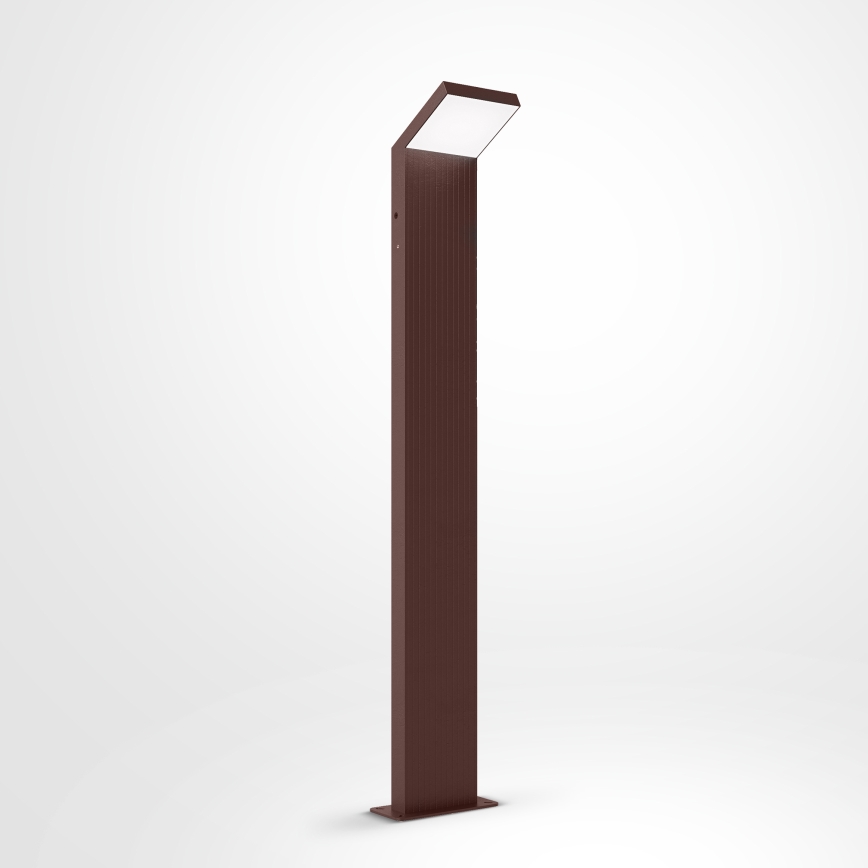 Brilagi - LED Venkovní lampa RIANO LED/8W/230V hnědá IP65 80 cm