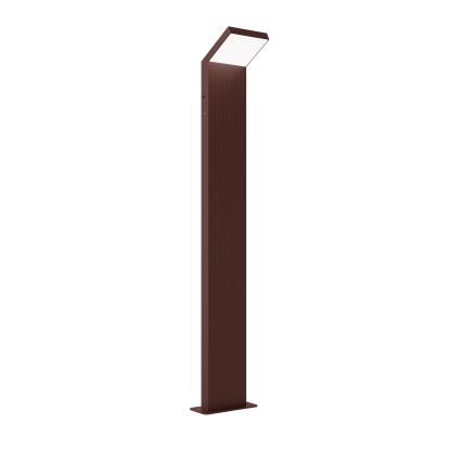 Brilagi - LED Venkovní lampa RIANO LED/8W/230V hnědá IP65 80 cm