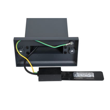 Brilagi - LED Venkovní lampa se senzorem ARCELO LED/9W/230V 80 cm IP54
