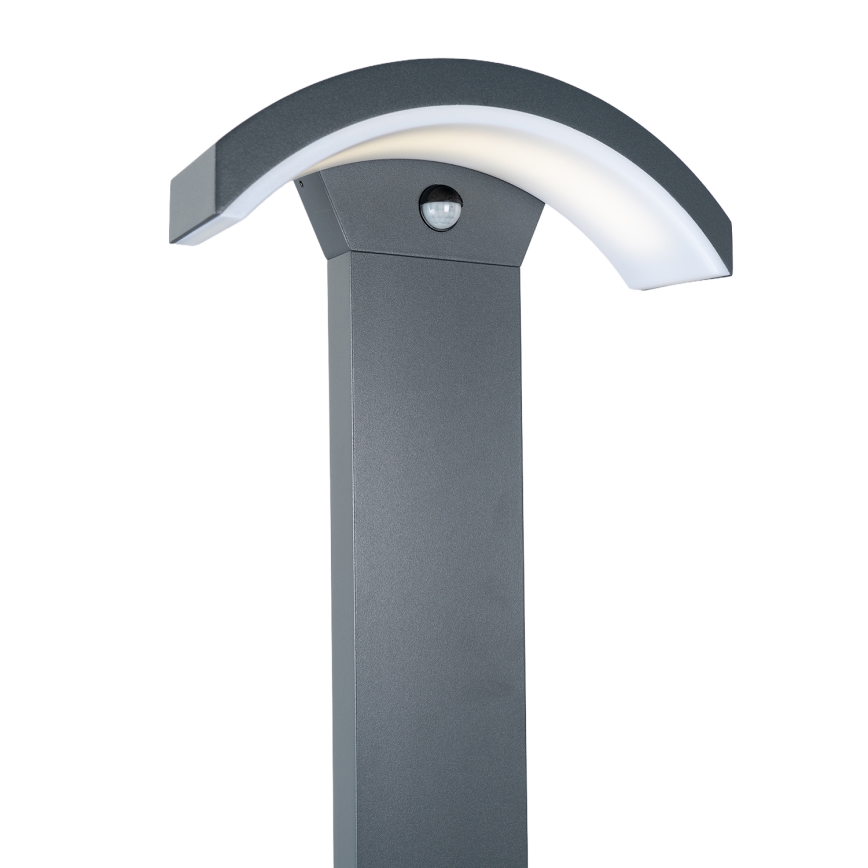 Brilagi - LED Venkovní lampa se senzorem ARCELO LED/9W/230V 80 cm IP54