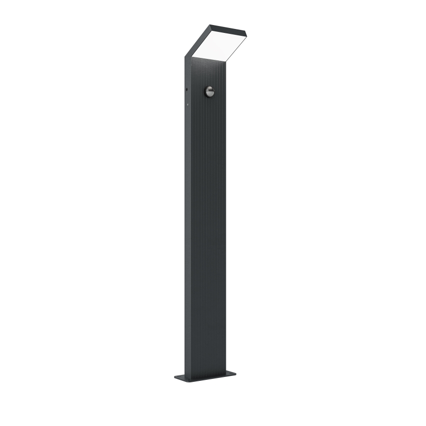 Brilagi - LED Venkovní lampa se senzorem RIANO LED/8W/230V antracit IP65