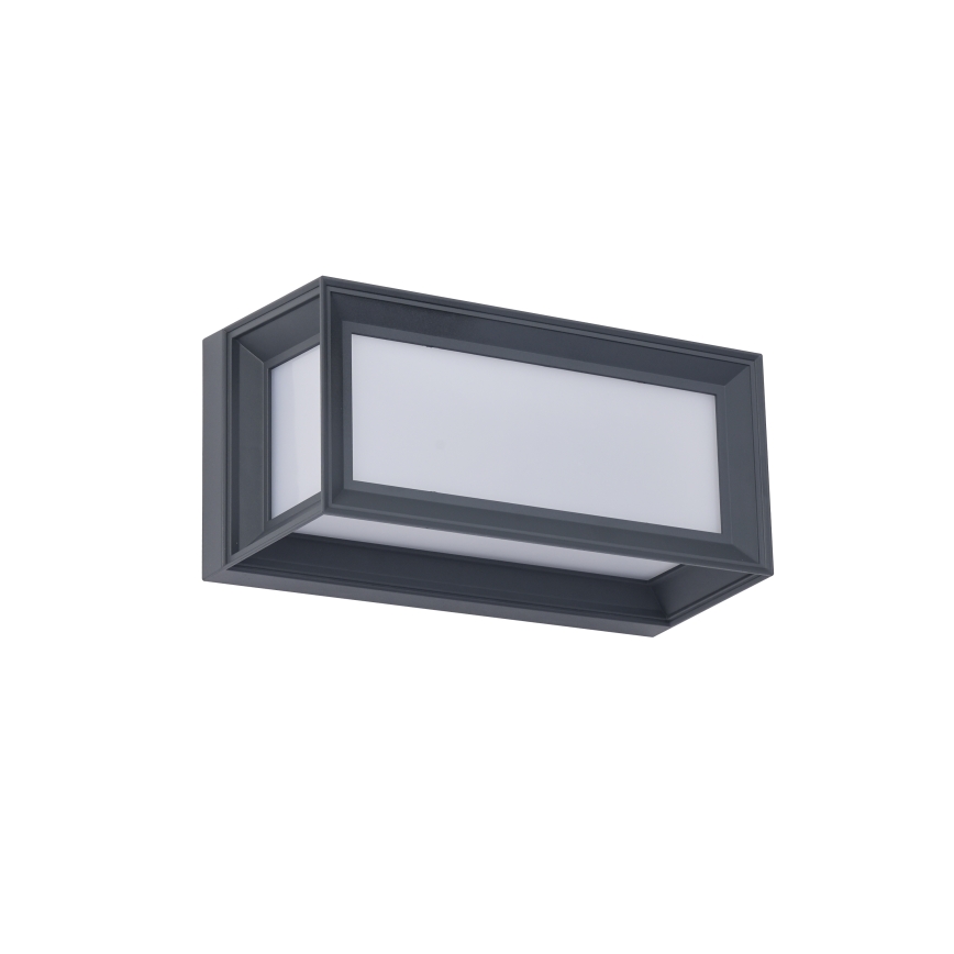 Brilagi - LED Venkovní nástěnné svítidlo se senzorem PARKER LED/12W/230V antracit IP44