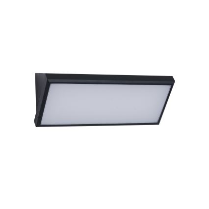 Brilagi - LED Venkovní nástěnné svítidlo se senzorem TRIANGLE LED/42W/230V černá IP65