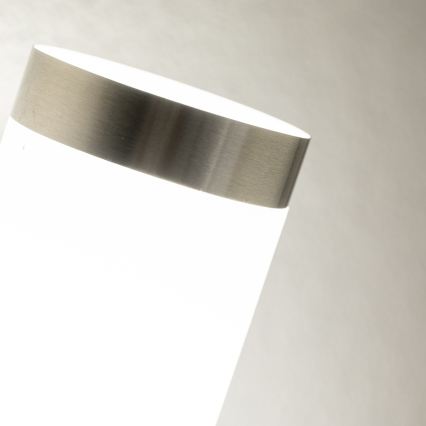 BRILAGI - LED Venkovní nástěnná lampa ELIA 1xE27/7W/230V 4000K IP44 matný chrom