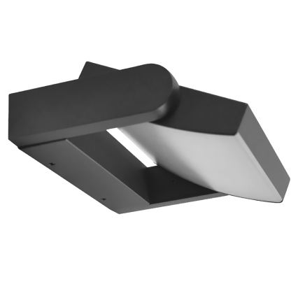 Brilagi - LED Venkovní nástěnné svítidlo ANKLE LED/18W/230V 4000K IP65 antracit