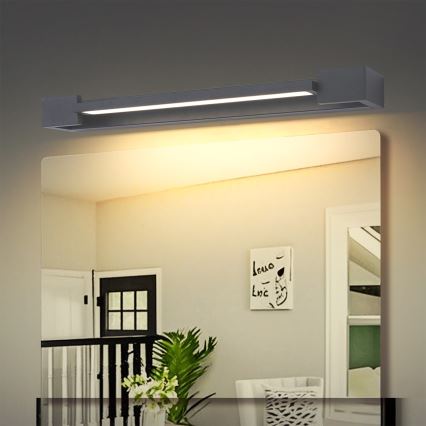 Brilagi - LED Venkovní nástěnné svítidlo AQUA LINE LED/12W/230V 45 cm IP44 antracit CRI 90