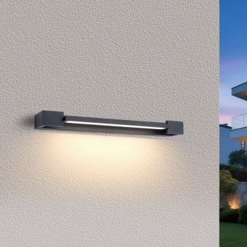 Brilagi - LED Venkovní nástěnné svítidlo AQUA LINE LED/12W/230V 45 cm IP44 antracit CRI 90