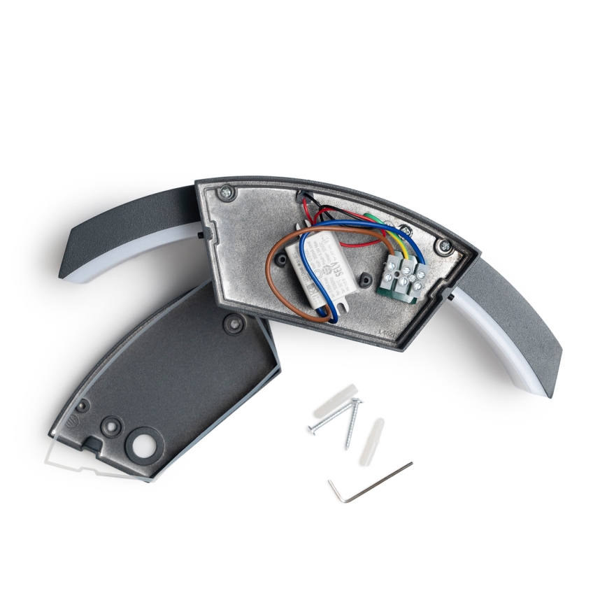 Brilagi - LED Venkovní nástěnné svítidlo ARCELO LED/8W/230V IP54