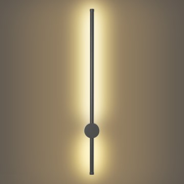 Brilagi - LED Venkovní nástěnné svítidlo AURA LED/12W/230V 3000K IP54 65 cm antracit