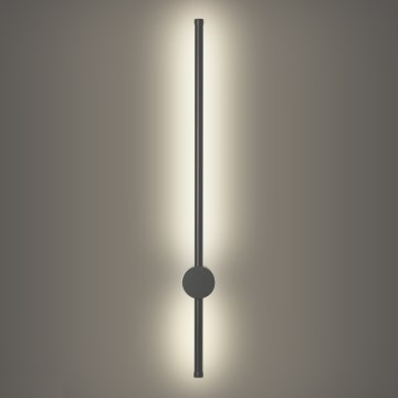Brilagi - LED Venkovní nástěnné svítidlo AURA LED/12W/230V 4000K IP54 65 cm antracit CRI 90