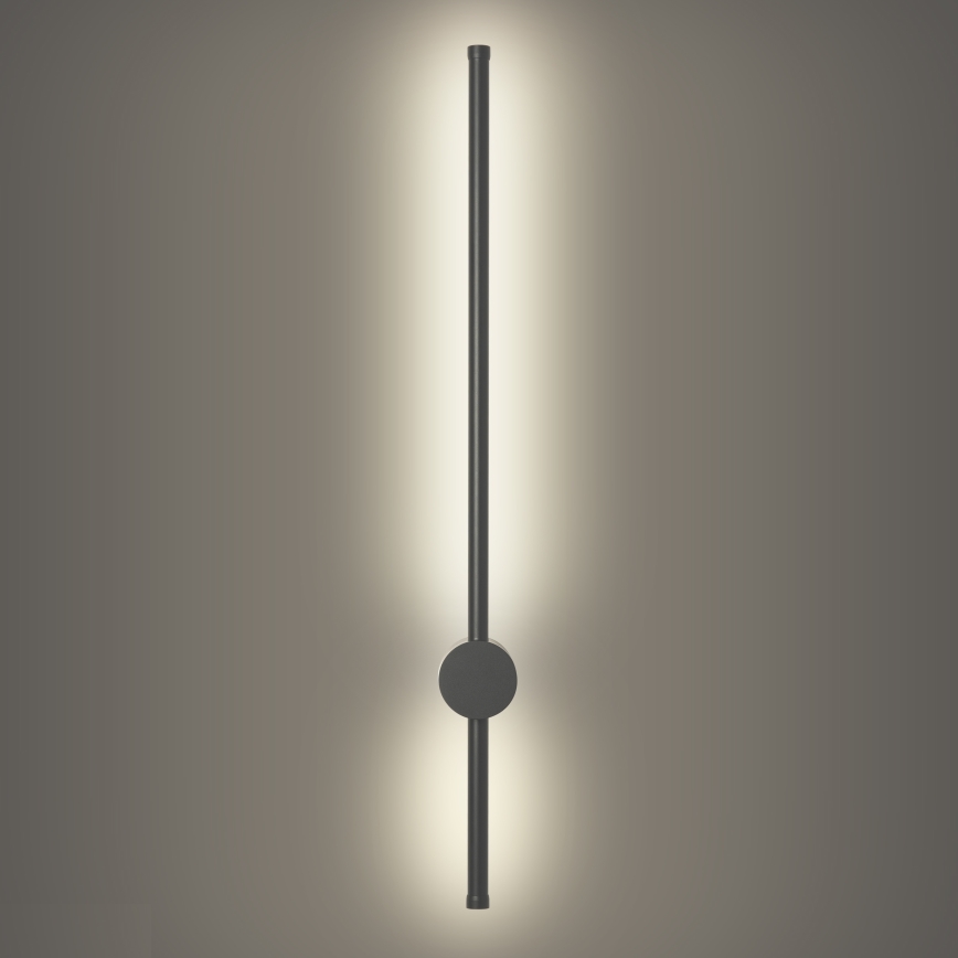 Brilagi - LED Venkovní nástěnné svítidlo AURA LED/12W/230V 4000K IP54 65 cm antracit CRI 90