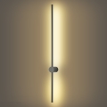 Brilagi - LED Venkovní nástěnné svítidlo AURA LED/20W/230V 3000K IP54 97 cm antracit CRI 90