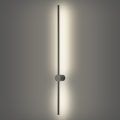 Brilagi - LED Venkovní nástěnné svítidlo AURA LED/20W/230V 4000K IP54 97 cm antracit CRI 90