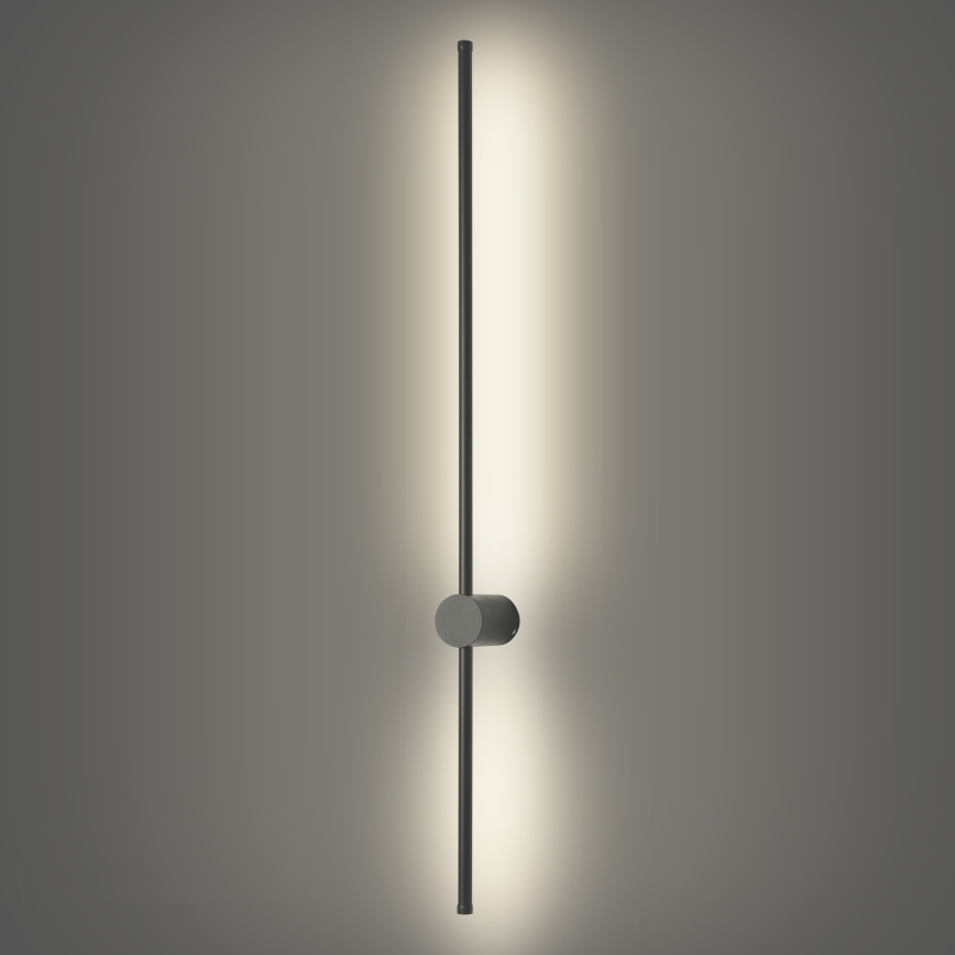 Brilagi - LED Venkovní nástěnné svítidlo AURA LED/20W/230V 4000K IP54 97 cm antracit CRI 90