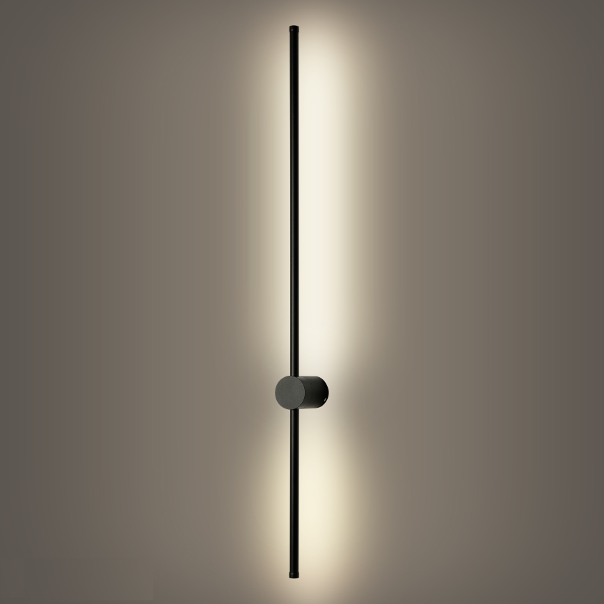 Brilagi - LED Venkovní nástěnné svítidlo AURA LED/20W/230V 4000K IP54 97 cm černá
