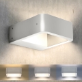 Brilagi - LED Venkovní nástěnné svítidlo BARI LED/7W/230V 3000/4000/6000K bílá IP54