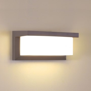 Brilagi - LED Venkovní nástěnné svítidlo BRICKY LED/12W/230V hnědá IP54