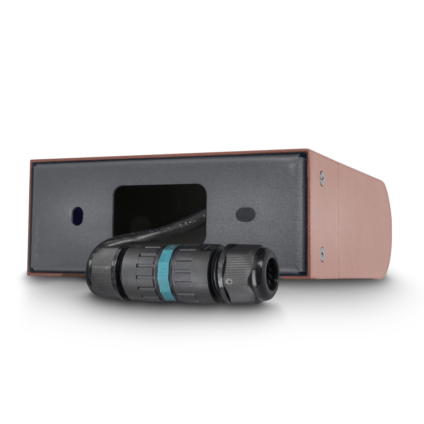 Brilagi - LED Venkovní nástěnné svítidlo CROTONE LED/7W/230V hnědá IP54