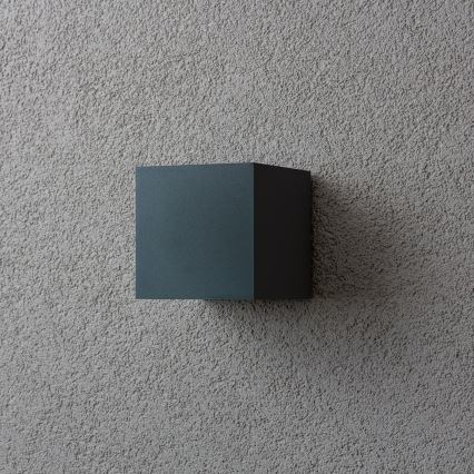 Brilagi - LED Venkovní nástěnné svítidlo CUBE LED/6W/230V antracit IP54