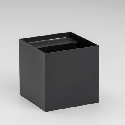 Brilagi - LED Venkovní nástěnné svítidlo CUBE LED/6W/230V černá IP54