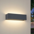 Brilagi - LED Venkovní nástěnné svítidlo DONNANI LED/12W/230V 30 cm antracit IP44