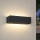 Brilagi - LED Venkovní nástěnné svítidlo DONNANI LED/12W/230V 30 cm černá IP44