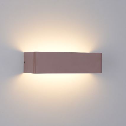 Brilagi - LED Venkovní nástěnné svítidlo DONNANI LED/12W/230V 30 cm hnědá IP44