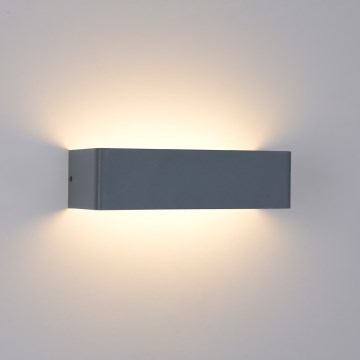 Brilagi - LED Venkovní nástěnné svítidlo DONNANI LED/12W/230V antracit IP44