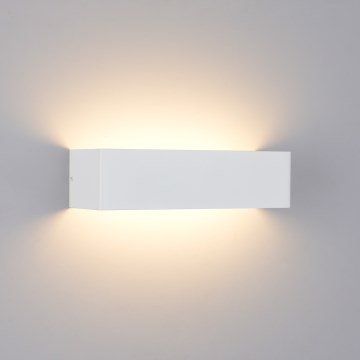 Brilagi - LED Venkovní nástěnné svítidlo DONNANI LED/12W/230V bílá IP44