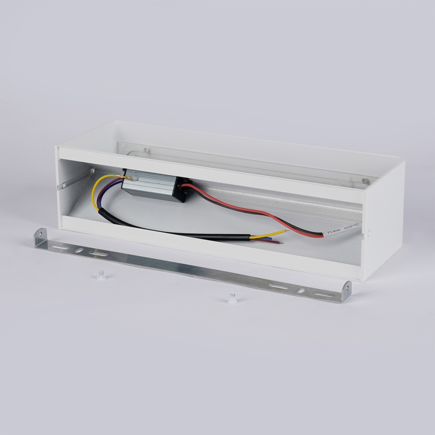 Brilagi - LED Venkovní nástěnné svítidlo DONNANI LED/12W/230V bílá IP44