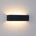 Brilagi - LED Venkovní nástěnné svítidlo DONNANI LED/12W/230V černá IP44