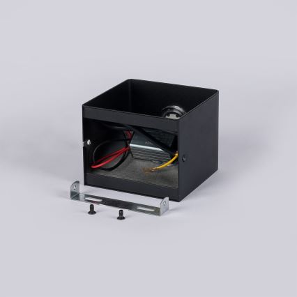 Brilagi - LED Venkovní nástěnné svítidlo DONNANI LED/5W/230V černá IP44