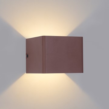 Brilagi - LED Venkovní nástěnné svítidlo DONNANI LED/5W/230V hnědá IP44