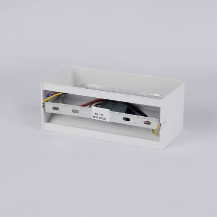 Brilagi - LED Venkovní nástěnné svítidlo DONNANI LED/7W/230V 20 cm bílá IP44