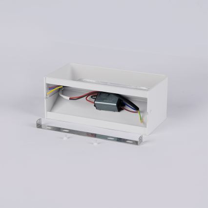 Brilagi - LED Venkovní nástěnné svítidlo DONNANI LED/7W/230V bílá IP44
