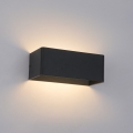 Brilagi - LED Venkovní nástěnné svítidlo DONNANI LED/7W/230V černá IP44