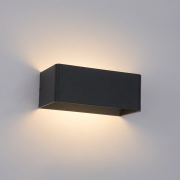 Brilagi - LED Venkovní nástěnné svítidlo DONNANI LED/7W/230V černá IP44